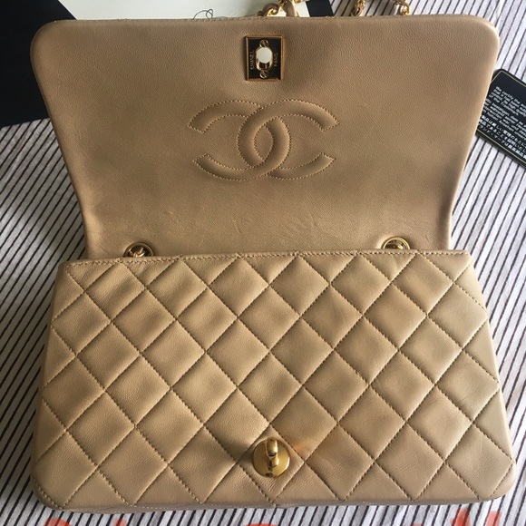 *SOLD* Chanel Full flap bag - Picture 6 of 8